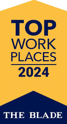 Voted Top Work Places 2024 by The Blade